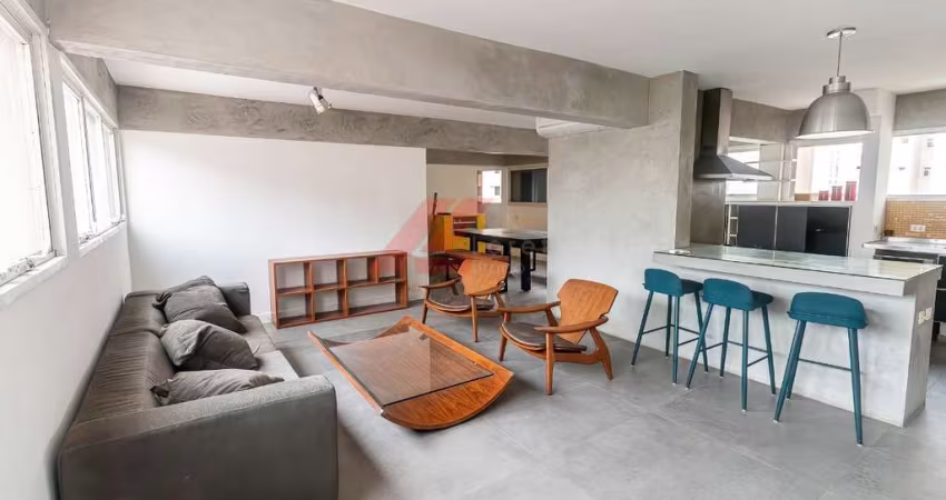 Apartamento para locação no Itaim Bibi, São Paulo - 2 quartos, 2 suítes, 1 sala, 3 banheiros, 1 vaga, 125m² de área.