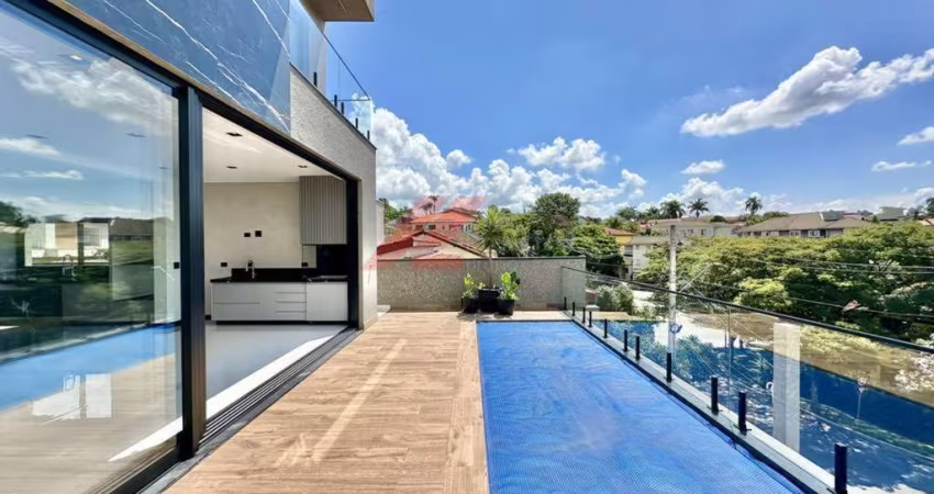 Casa de luxo em condomínio à venda em Cotia-SP, São Paulo II: 4 quartos, 4 suítes, 1 sala, 5 banheiros, 6 vagas, 440m².
