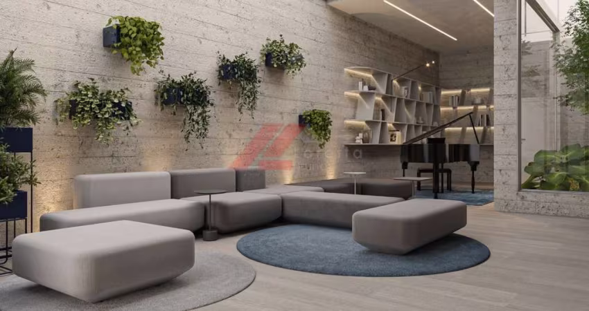 Apartamento à venda em Indianópolis, São Paulo-SP: 2 quartos, 1 suíte, 1 sala, 2 banheiros, 48,00 m² de área.