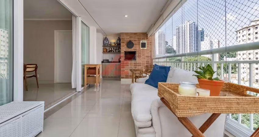 Apartamento à venda em São Paulo - Jardim Monte Kemel: 3 quartos, 1 suíte, 1 sala, 3 banheiros, 2 vagas, 141m². Imperdível!
