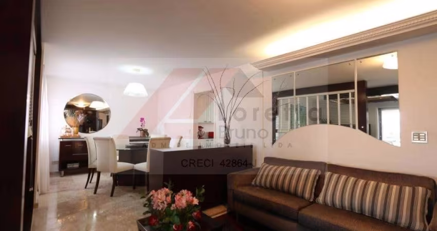 Moema Pássaros - Apartamento 220m², com 4 dormitórios sendo 2 suítes e 2 quartos americanos, 4 banheiros + 1 lavabo, closet, living amplo, varanda espaçosa, 4 vagas