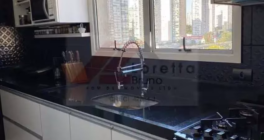 Apartamento mobiliado 116m² com 2 suítes e 3 vagas para venda e locação no brooklin