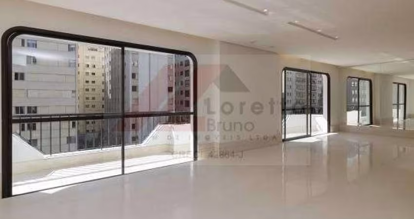 Apartamento de 293m² no Jardim Paulista, com 3 dormitórios, sendo duas suítes, living amplo com janeloões que trazem luminosidade ao ambiente, varanda, 3 vagas.