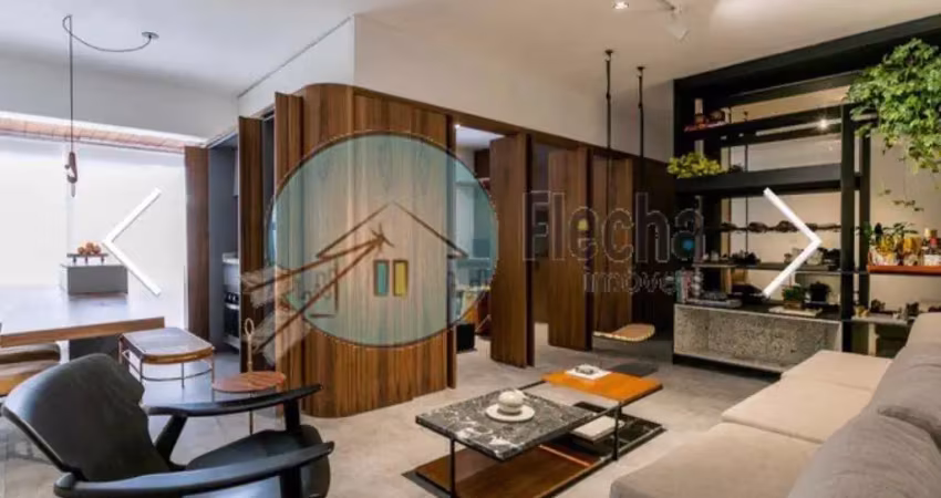 Lindo flat todo decorado recentemente, porteira fechada - 1 suíte e 1 vaga.