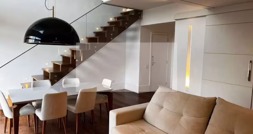 Apartamento de luxo em Pinheiros: 2 quartos, 2 suítes, 1 sala, 4 banheiros, 2 vagas, 140m² - Venda e Locação em SP