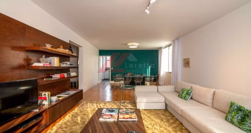 Apartamento de Luxo para Locação no Jardim Paulista, São Paulo-SP: 3 Quartos, 1 Suíte, 207,60m², 1 Vaga de Garagem!