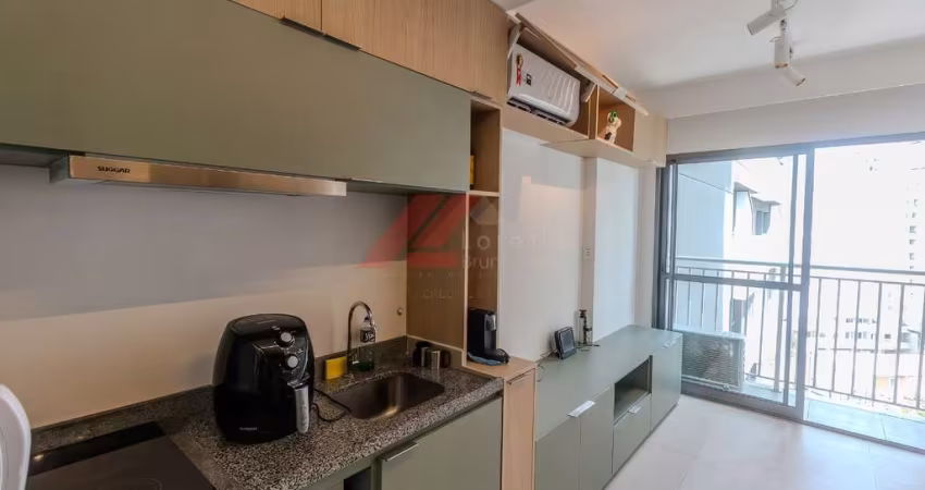 Apartamento para locação na Vila Nova Conceição, São Paulo-SP: 1 quarto, 1 banheiro, 27m² de área. Aproveite!