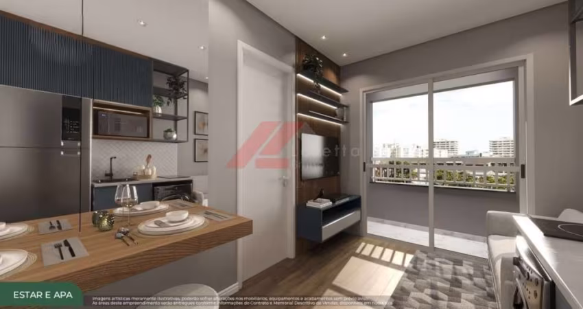Imperdível oportunidade: Apartamento à venda em São Paulo, Vila Andrade - 1 quarto, 1 suíte, 1 sala, 1 banheiro, 17m²!