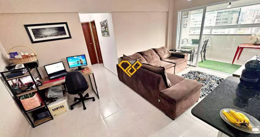 Apartamento com 2 quartos à venda no Macuco, Santos 