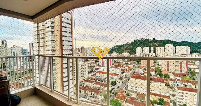 Apartamento com 1 quarto à venda no Campo Grande, Santos 