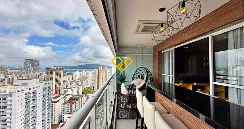 Apartamento com 3 quartos à venda no Marapé, Santos 