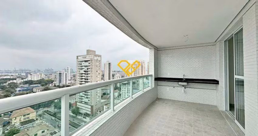 Apartamento com 2 quartos à venda no Ponta da Praia, Santos 