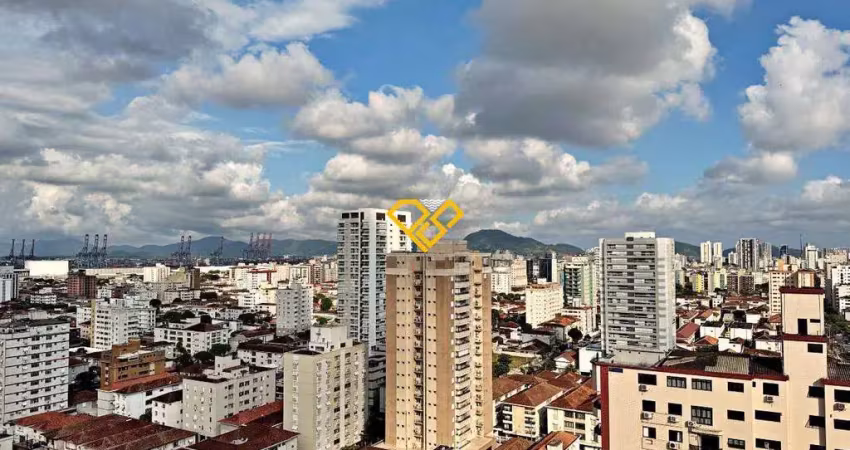 Apartamento com 2 quartos à venda no Embaré, Santos 