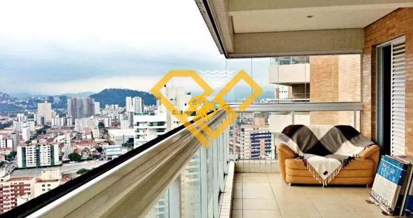 Apartamento com 2 quartos à venda no Gonzaga, Santos 
