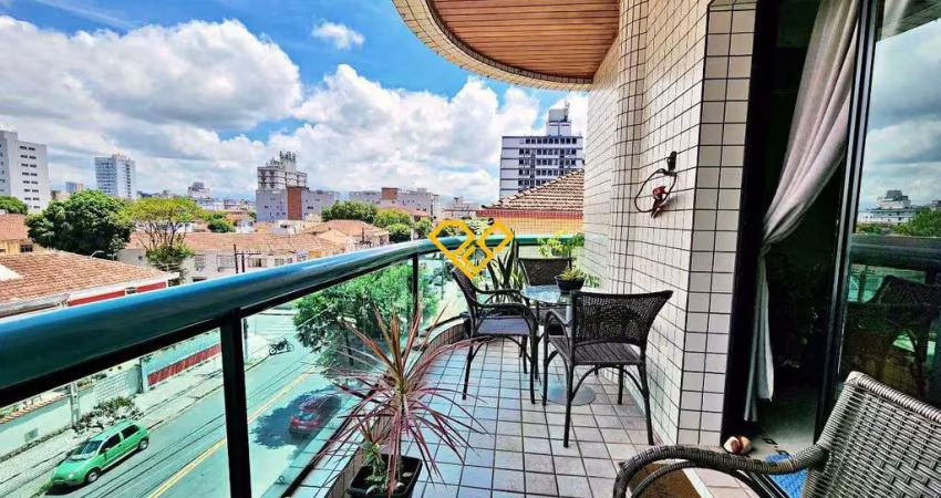 Apartamento com 3 quartos à venda no Embaré, Santos 