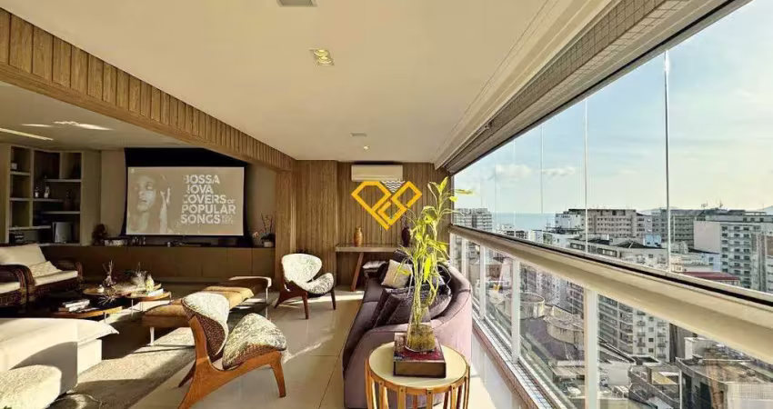 Apartamento com 3 quartos para alugar no Gonzaga, Santos 