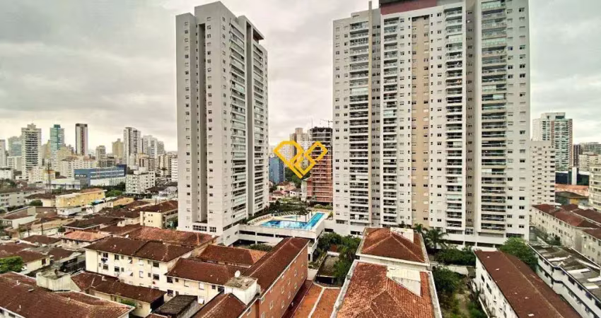 Apartamento com 3 quartos para alugar no Marapé, Santos 