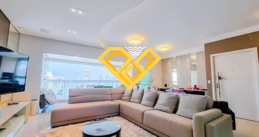 Apartamento com 3 quartos para alugar em santos/sp.