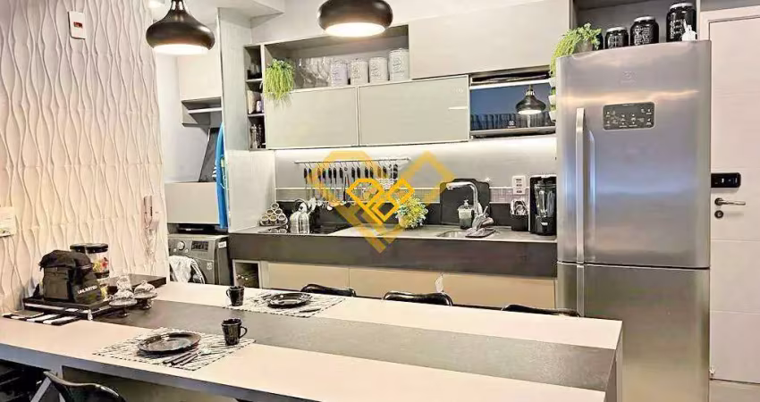 Apartamento com 1 quarto para alugar no Pompéia, Santos 