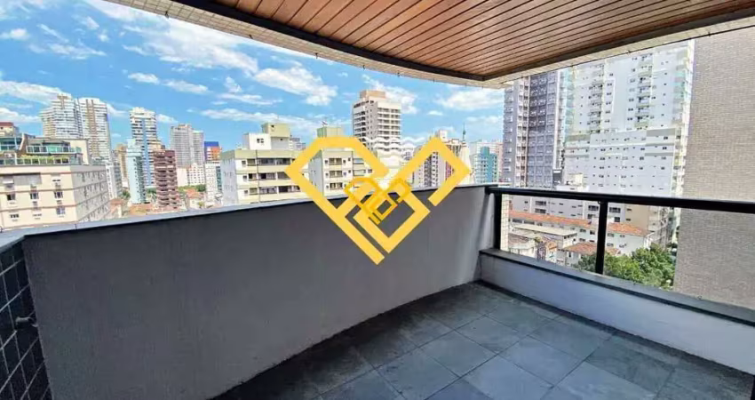 Apartamento com 3 quartos para alugar no Pompéia, Santos 