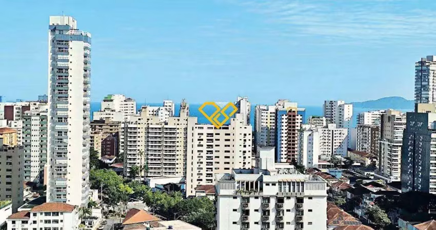 Apartamento com 2 quartos à venda no Embaré, Santos 