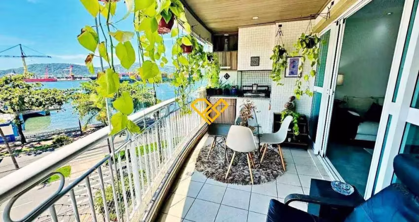 Apartamento com 3 quartos à venda no Ponta da Praia, Santos 