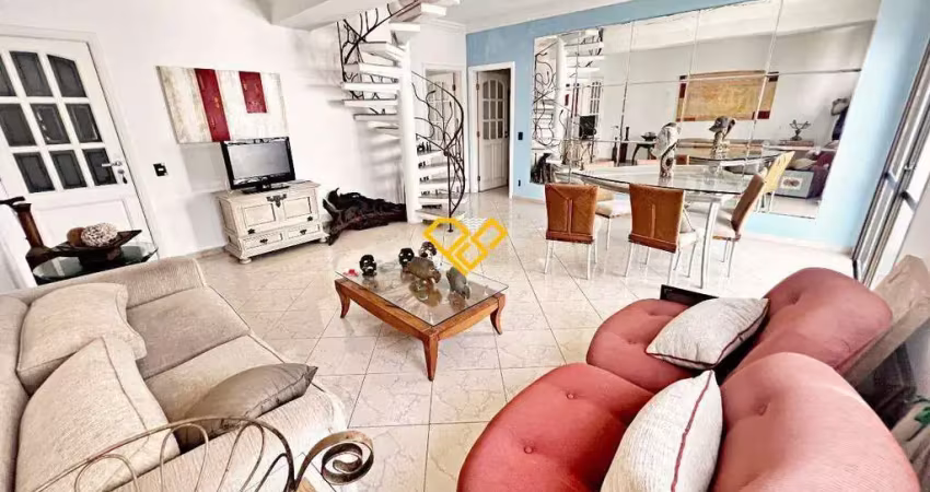 Cobertura duplex 3 dormitórios a venda em santos - sp