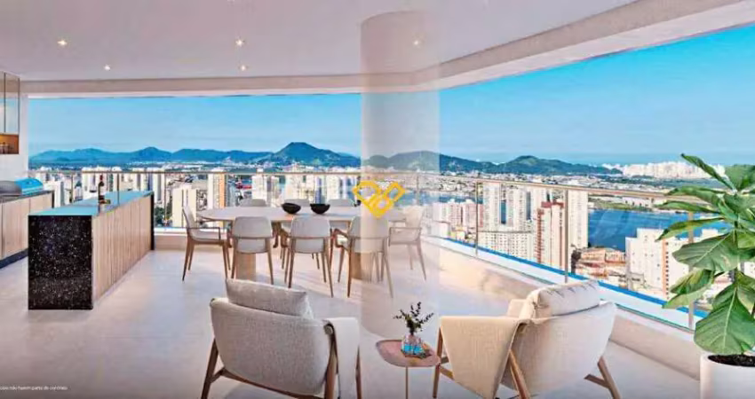 Apartamento com 3 quartos à venda no Ponta da Praia, Santos 