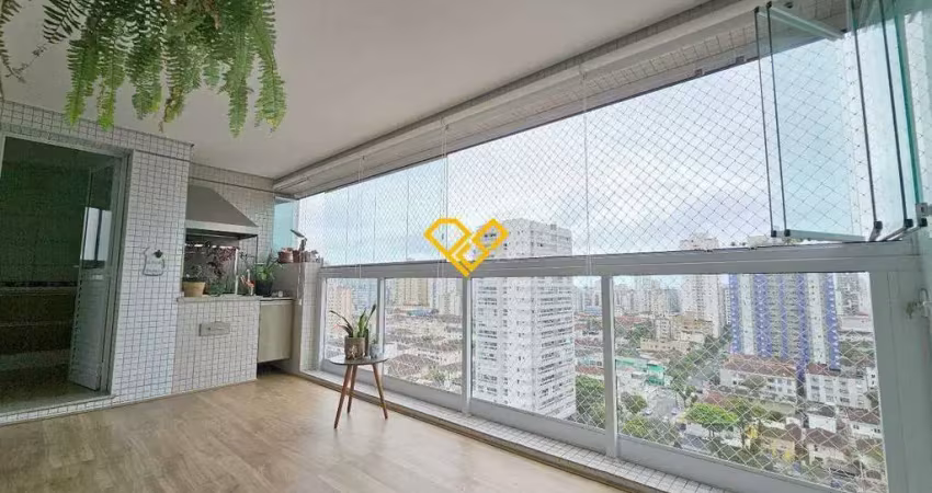 Apartamento com 3 quartos à venda no Embaré, Santos 