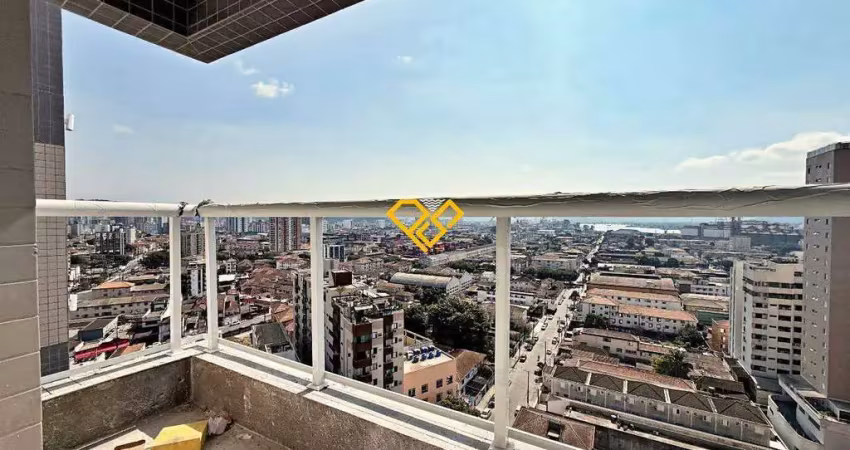 Apartamento com 2 quartos à venda no Macuco, Santos 