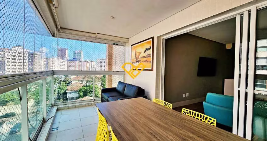 Apartamento com 3 quartos para alugar no Ponta da Praia, Santos 