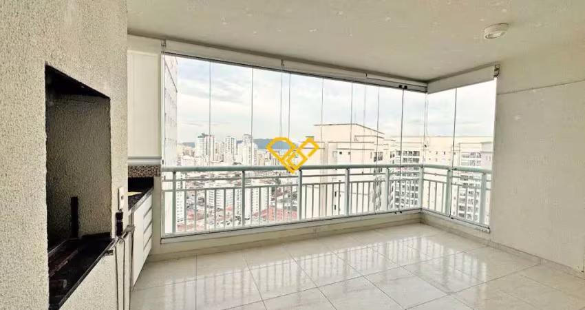 Apartamento com 3 quartos para alugar no Marapé, Santos 