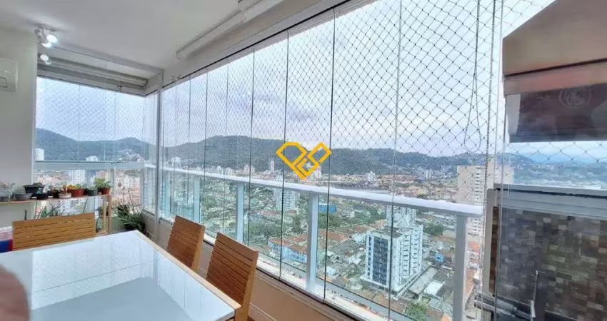 Apartamento com 3 quartos para alugar no Campo Grande, Santos 