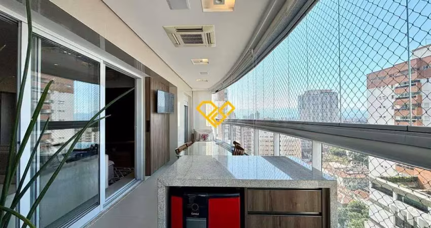 Apartamento com 3 quartos para alugar no Boqueirão, Santos 