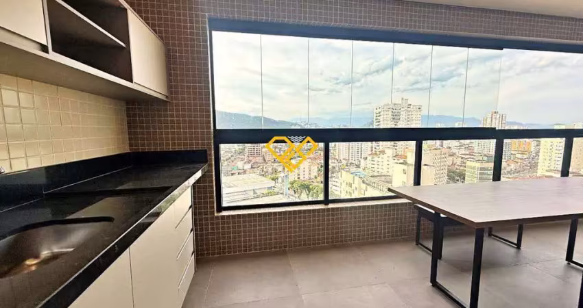 Apartamento com 2 quartos à venda no José Menino, Santos 