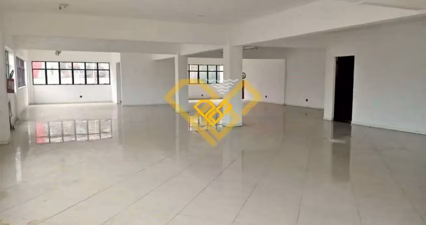 Prédio comercial com 04 pavimentos para alugar em santos/sp.