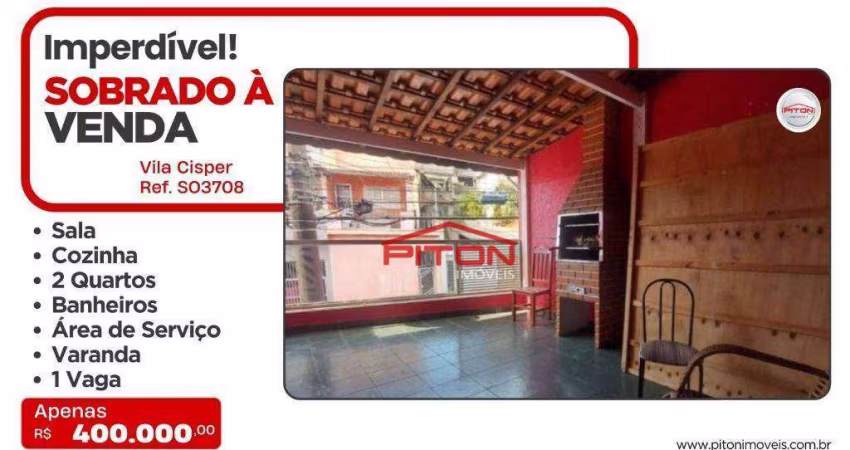 Sobrado Frontal - Vila Cisper - São Paulo/SP