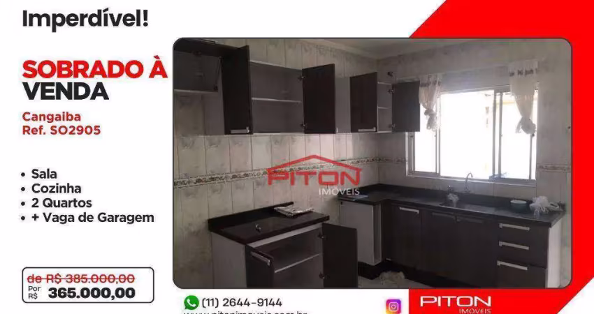 Sobrado com 2 dormitórios à venda, 78 m² por r$ 365.000,00 - cangaíba - são paulo/sp