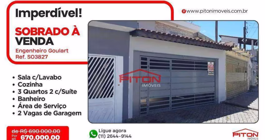 Casa com 3 quartos à venda na Avenida Alfredo Ribeiro de Castro, 192, Engenheiro Goulart, São Paulo