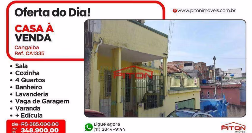 Casa - Cangaíba - São Paulo/SP