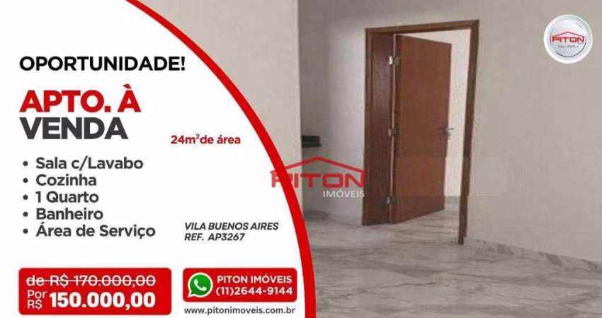 Apartamento  - Vila Buenos Aires - São Paulo/SP