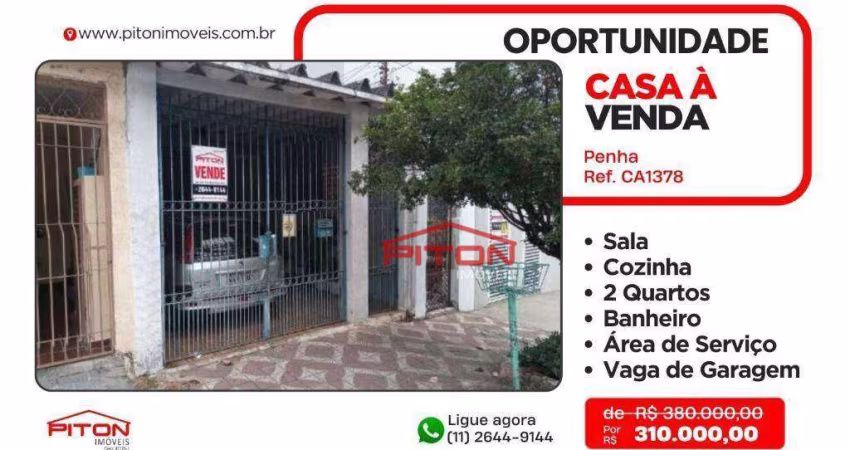 Casa - Penha - São Paulo/SP