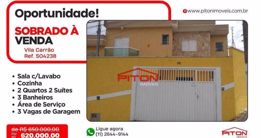 Sobrado - Vila Carrão - São Paulo/SP