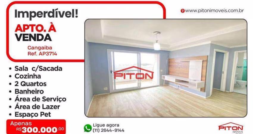 Apartamento - Cangaiba - 47 m²  SP.