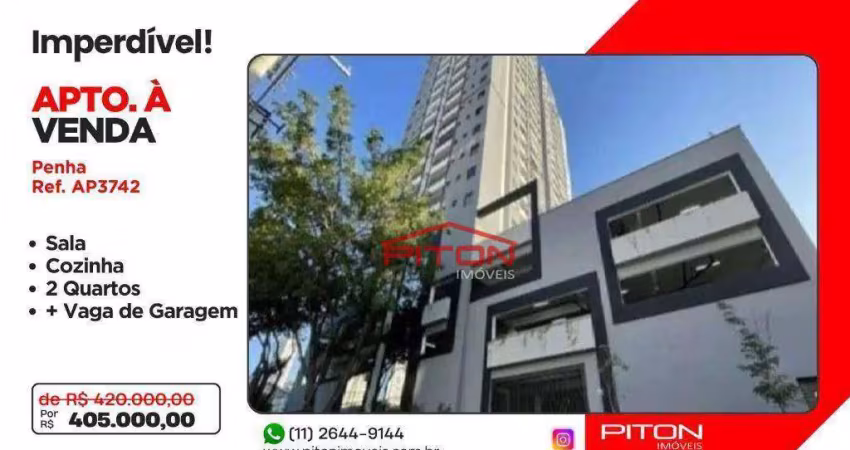 Apartamento com 2 quartos à venda na Rua Evans, 880, Penha, São Paulo