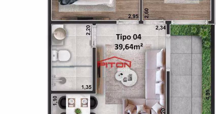 Apartamento com 1 quarto à venda na Rua Celina, 43, Vila Esperança, São Paulo
