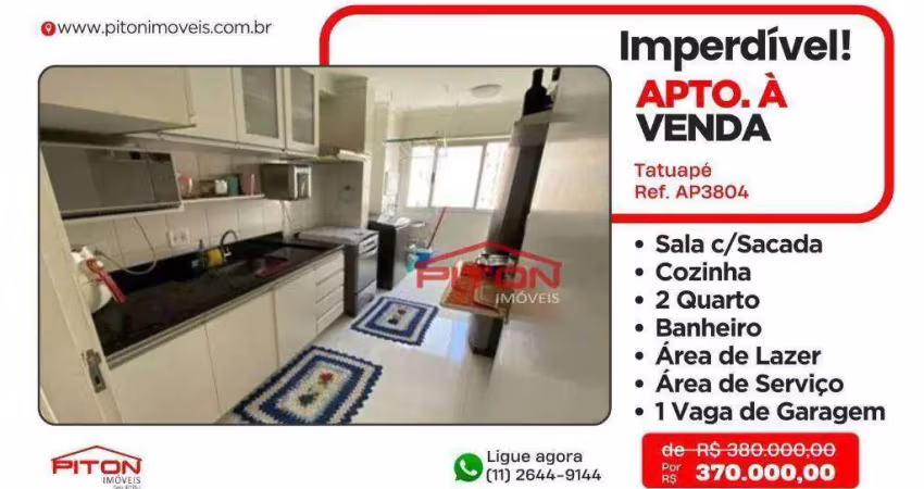 Apartamento com 2 quartos à venda na Rua Arnaldo Cintra, 454, Tatuapé, São Paulo