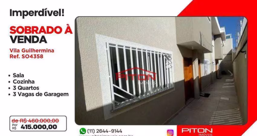 Casa em condomínio fechado com 2 quartos à venda na Rua Jandaia do Sul, 240, Vila Guilhermina, São Paulo
