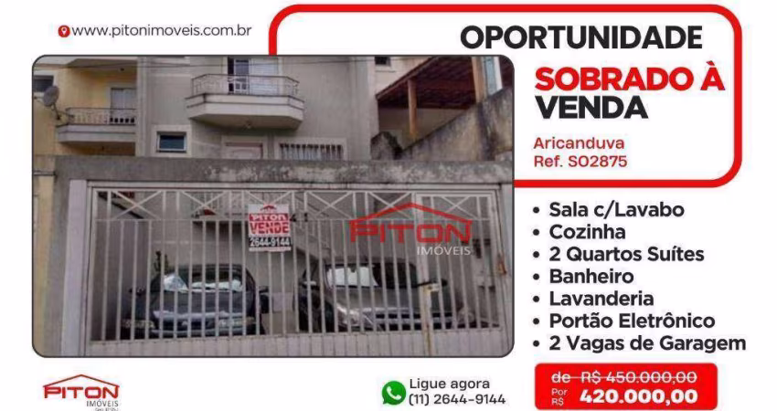 Sobrado - Aricanduva - São Paulo/SP