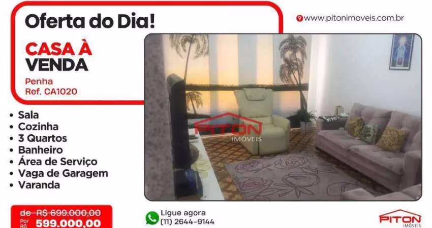 Casa - Penha - São Paulo/SP